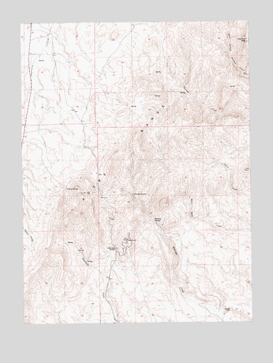 Kittridge Springs, NV USGS Topographic Map