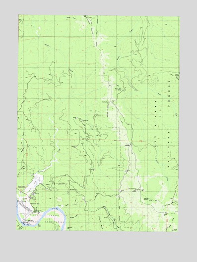 Klamath Glen, CA USGS Topographic Map