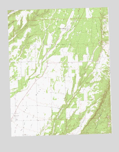 Kline, CO USGS Topographic Map