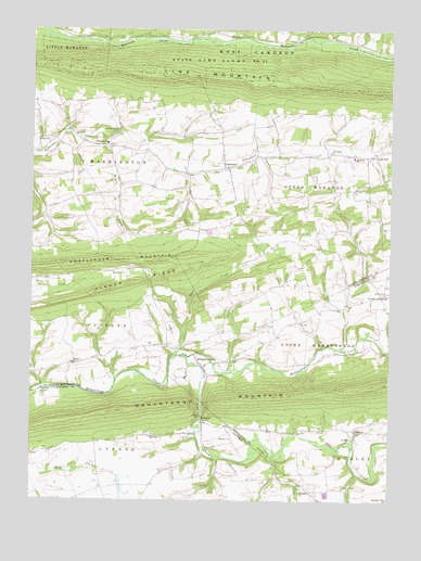 Klingerstown, PA USGS Topographic Map