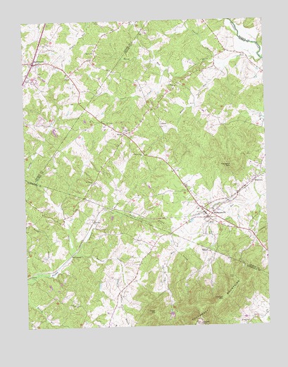 Barboursville, VA USGS Topographic Map