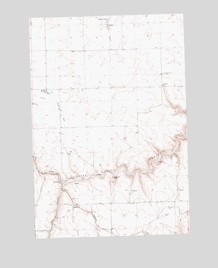 Klondike, OR USGS Topographic Map