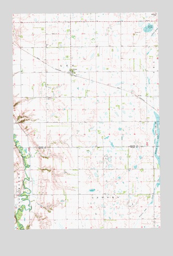 Kloten, ND USGS Topographic Map