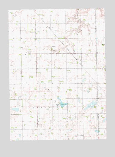 Kloucek Lake, SD USGS Topographic Map