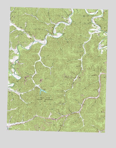 Barcreek, KY USGS Topographic Map