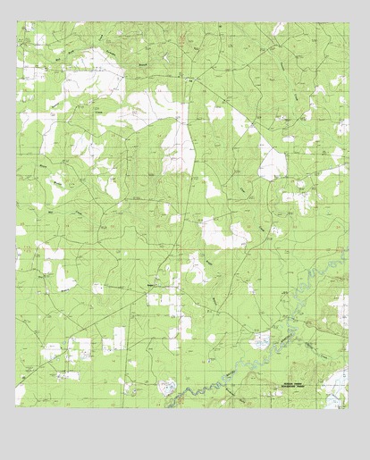 Knight, LA USGS Topographic Map