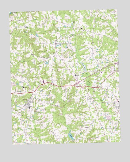 Knightdale, NC USGS Topographic Map