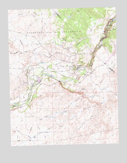 Knights Ferry, CA USGS Topographic Map