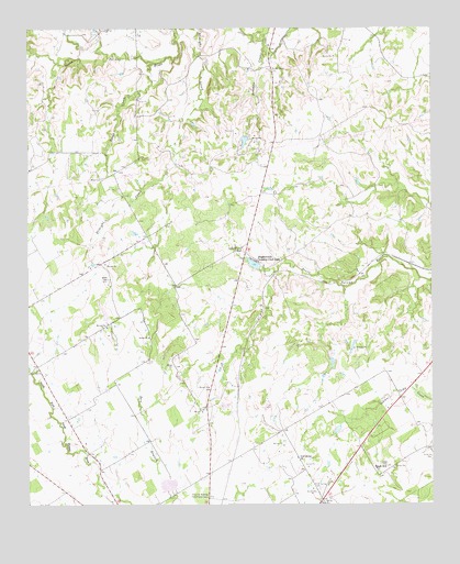 Knob Hill, TX USGS Topographic Map