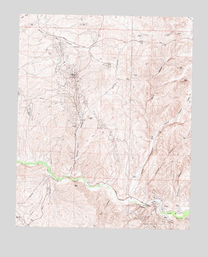 Knob Hill, CA USGS Topographic Map