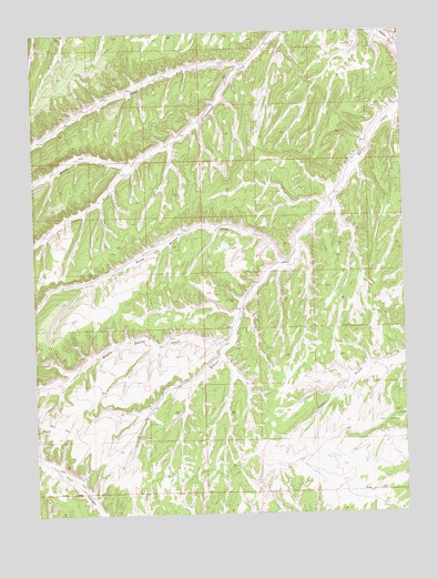 Barcus Creek, CO USGS Topographic Map