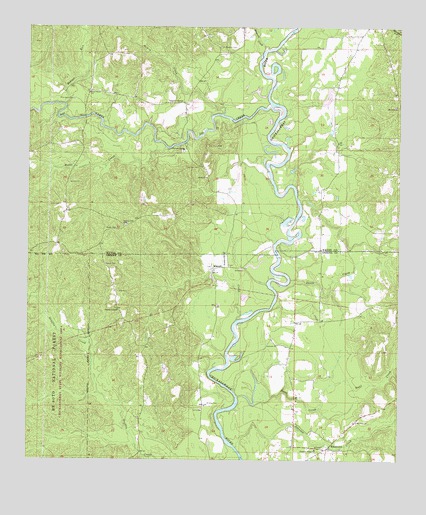 Knobtown, MS USGS Topographic Map