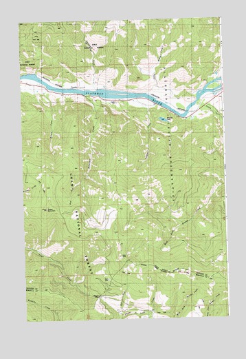 Knowles, MT USGS Topographic Map