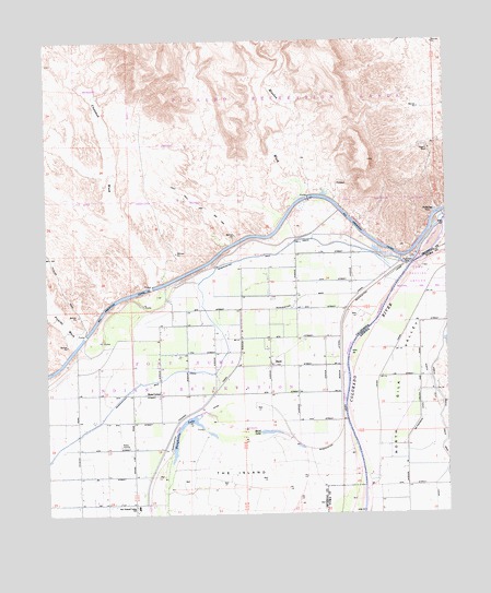 Bard, CA USGS Topographic Map