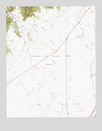 Koehler, NM USGS Topographic Map