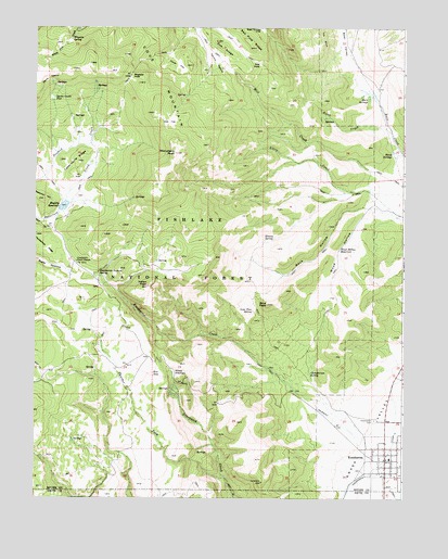 Koosharem, UT USGS Topographic Map