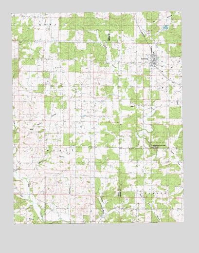 Koshkonong, MO USGS Topographic Map