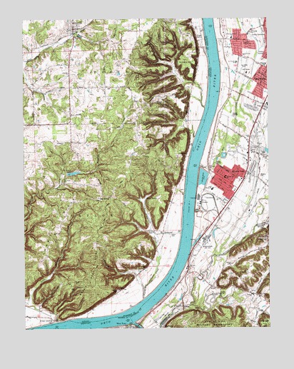Kosmosdale, KY USGS Topographic Map