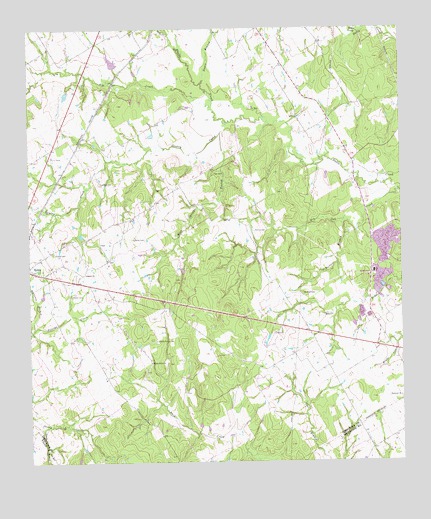 Kosse East, TX USGS Topographic Map