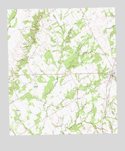 Kosse West, TX USGS Topographic Map