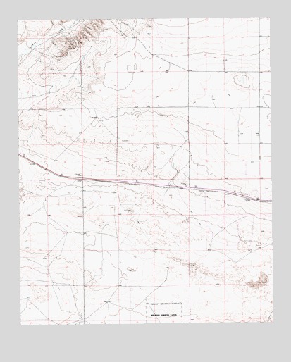 Krider, NM USGS Topographic Map