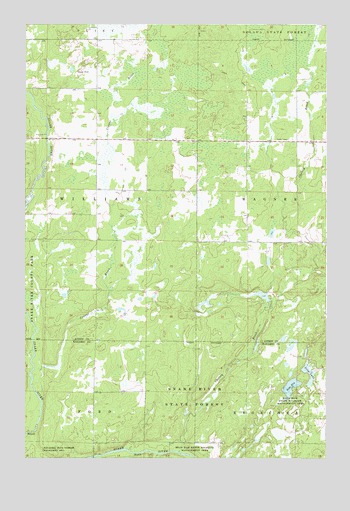Kroschel NW, MN USGS Topographic Map