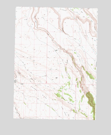 Krumbo Ridge, OR USGS Topographic Map