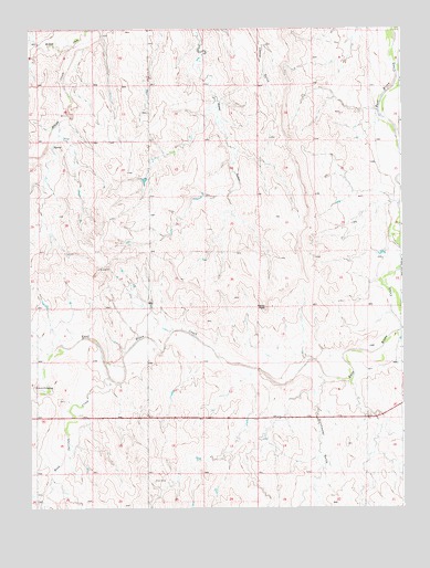 Kuhns Crossing, CO USGS Topographic Map