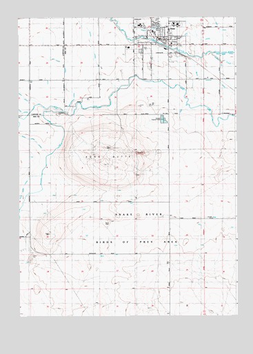 Kuna, ID USGS Topographic Map