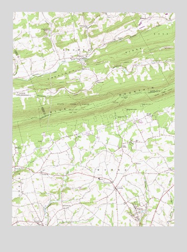 Kunkletown, PA USGS Topographic Map