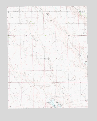 Kutch SW, CO USGS Topographic Map