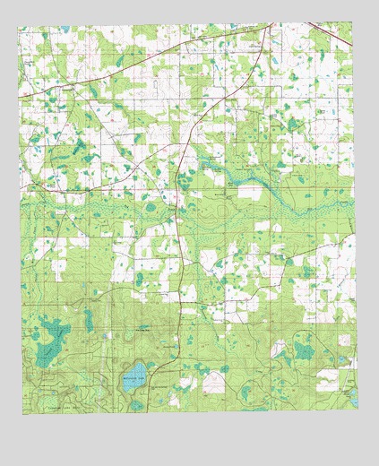 Kynesville, FL USGS Topographic Map