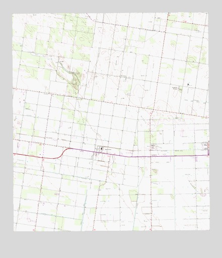 La Blanca, TX USGS Topographic Map