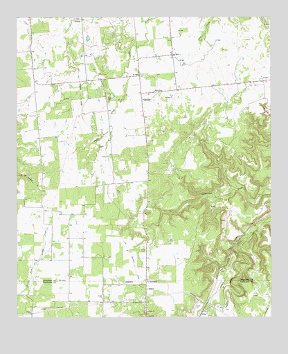 La Casa, TX USGS Topographic Map