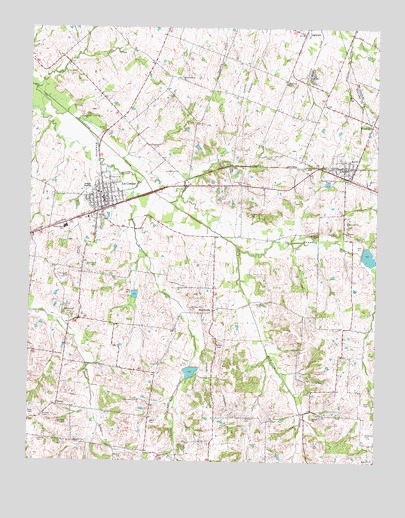 La Center, KY USGS Topographic Map