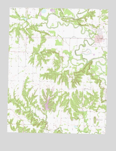 La Cygne, KS USGS Topographic Map