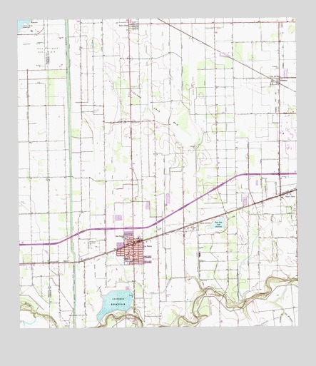La Feria, TX USGS Topographic Map