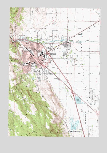 La Grande, OR USGS Topographic Map