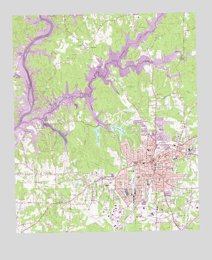 La Grange, GA USGS Topographic Map
