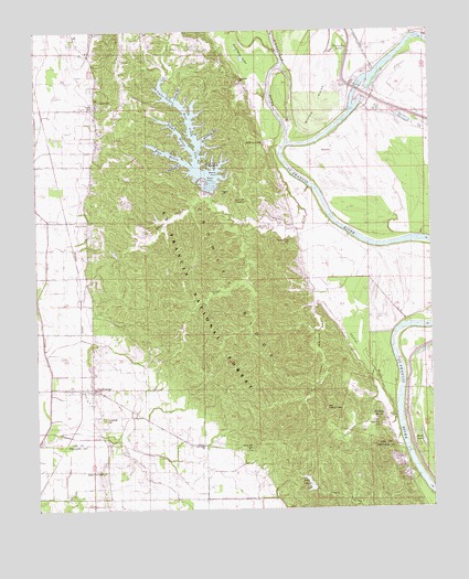 La Grange, AR USGS Topographic Map
