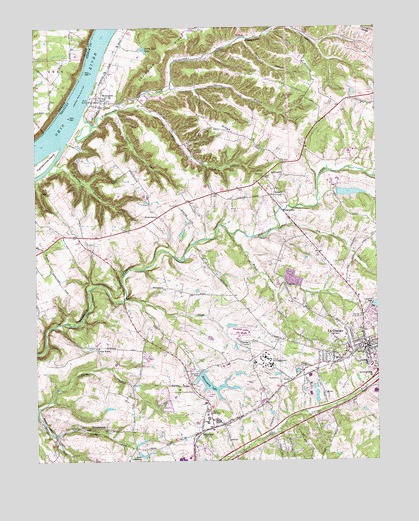 La Grange, KY USGS Topographic Map