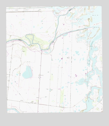 La Leona, TX USGS Topographic Map
