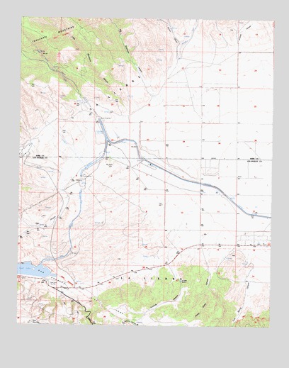 La Liebre Ranch, CA USGS Topographic Map