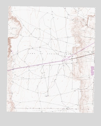 La Mesita Negra SE, NM USGS Topographic Map