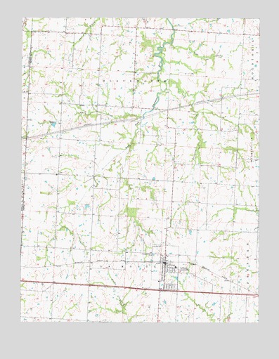 La Monte, MO USGS Topographic Map