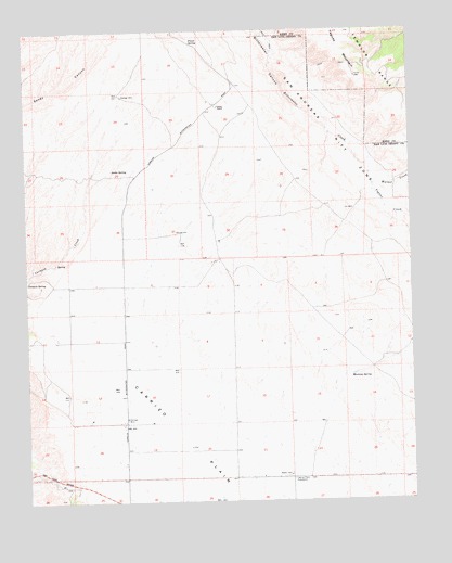 La Panza NE, CA USGS Topographic Map