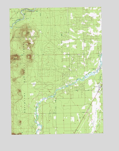 La Pine, OR USGS Topographic Map