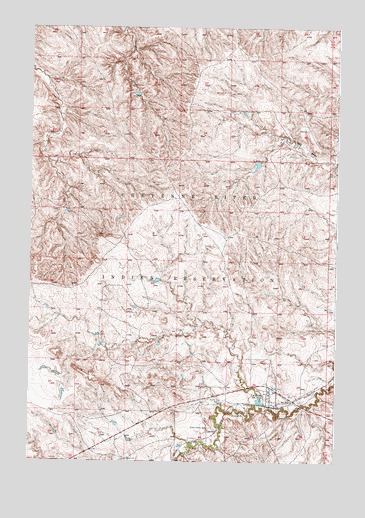 La Plant, SD USGS Topographic Map
