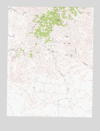 La Plata Canyon, NV USGS Topographic Map