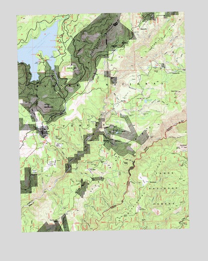 La Porte, CA USGS Topographic Map